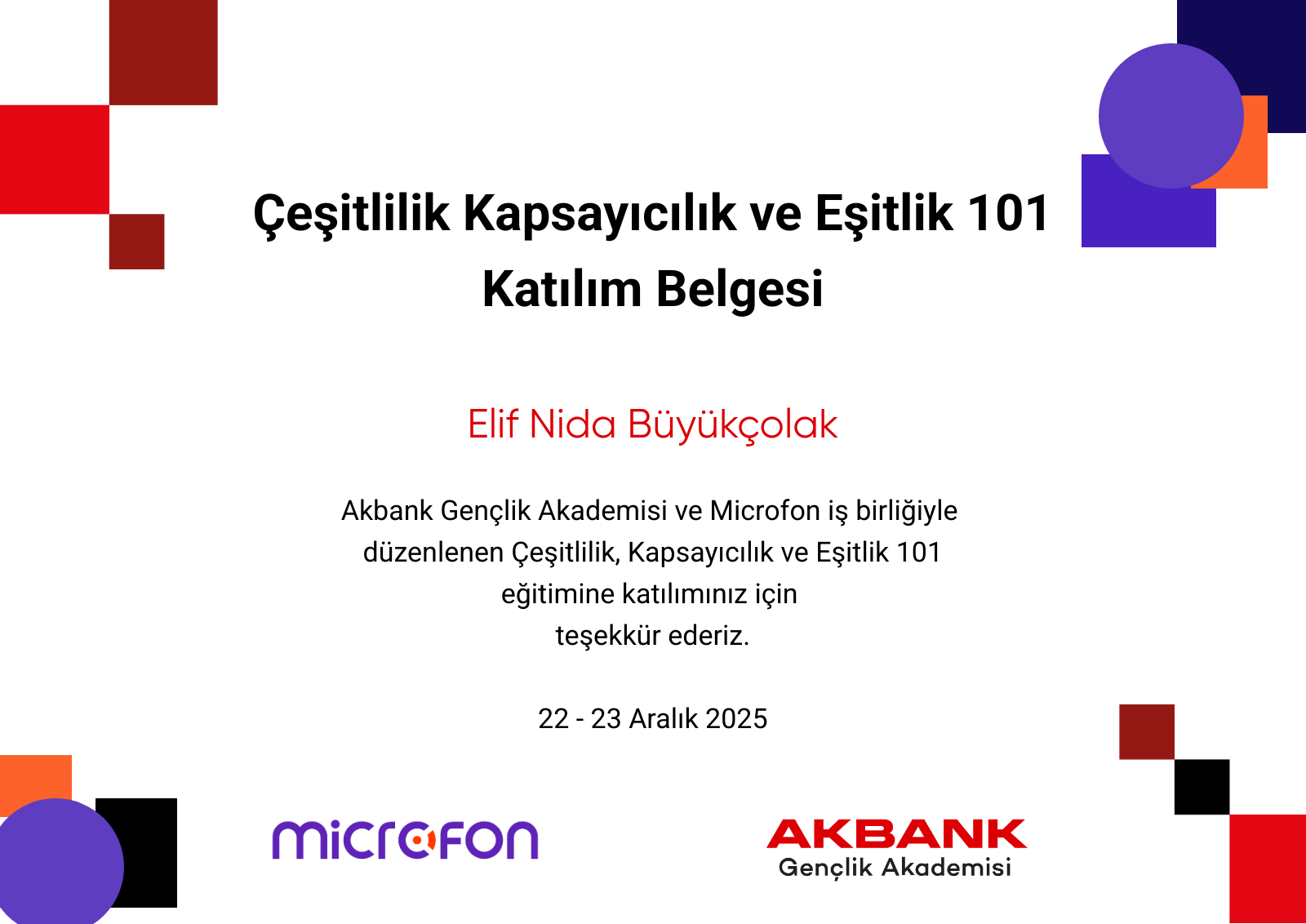 Diversity and Inclusivity